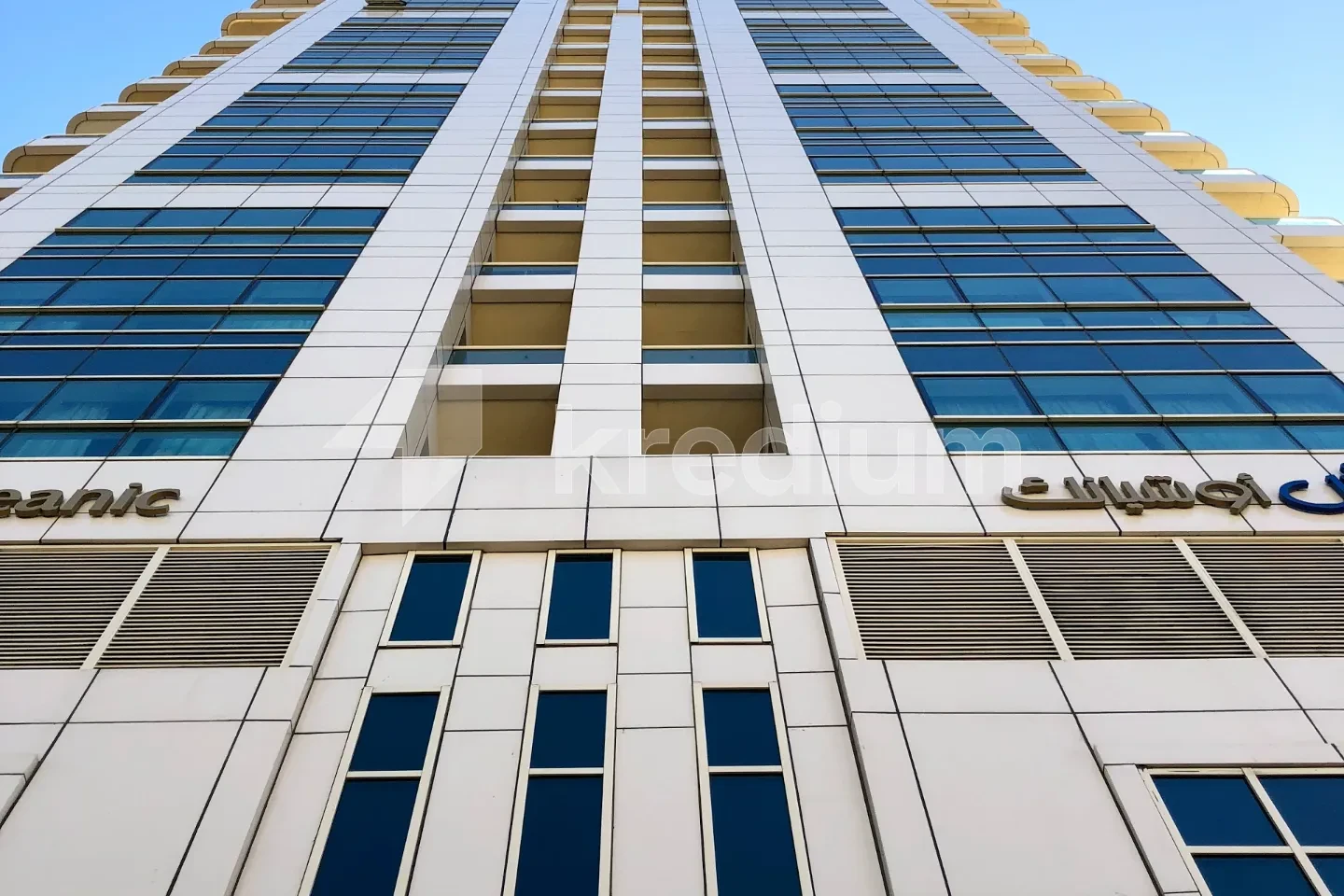 a modern high-rise building