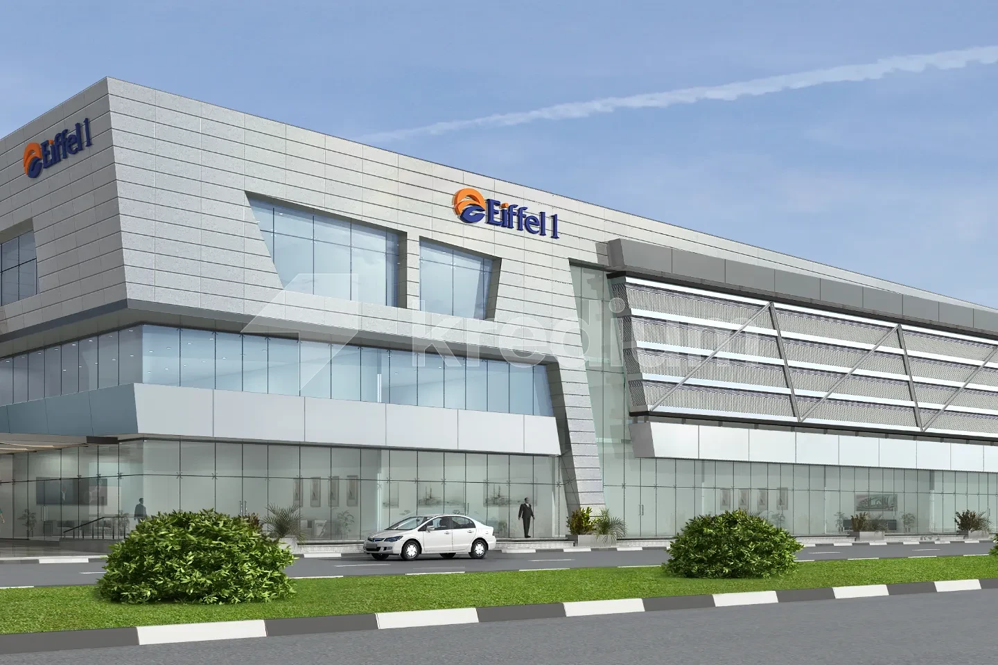 Sheikh Zayed Road: Eiffel 1