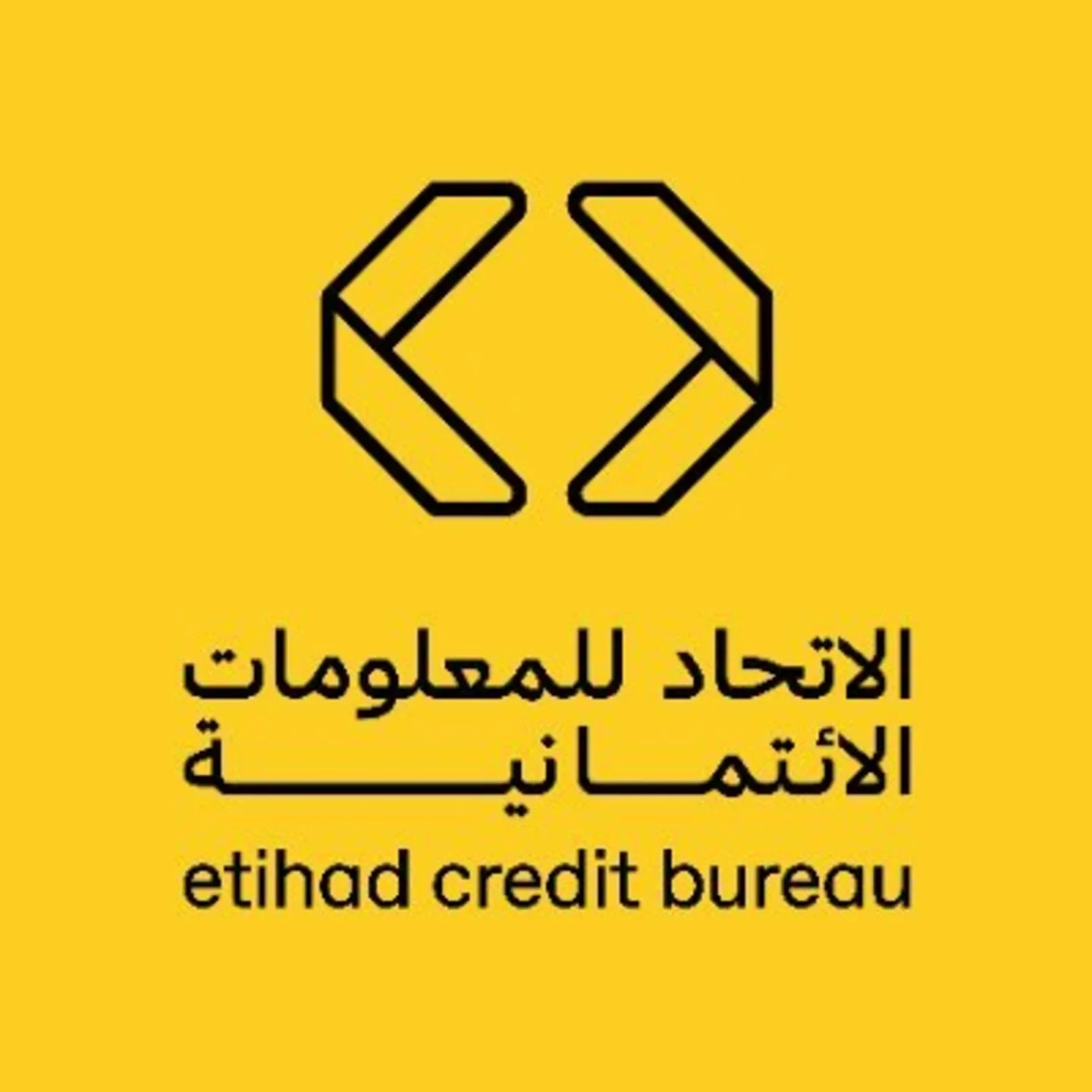The etihad credit bureau logo.