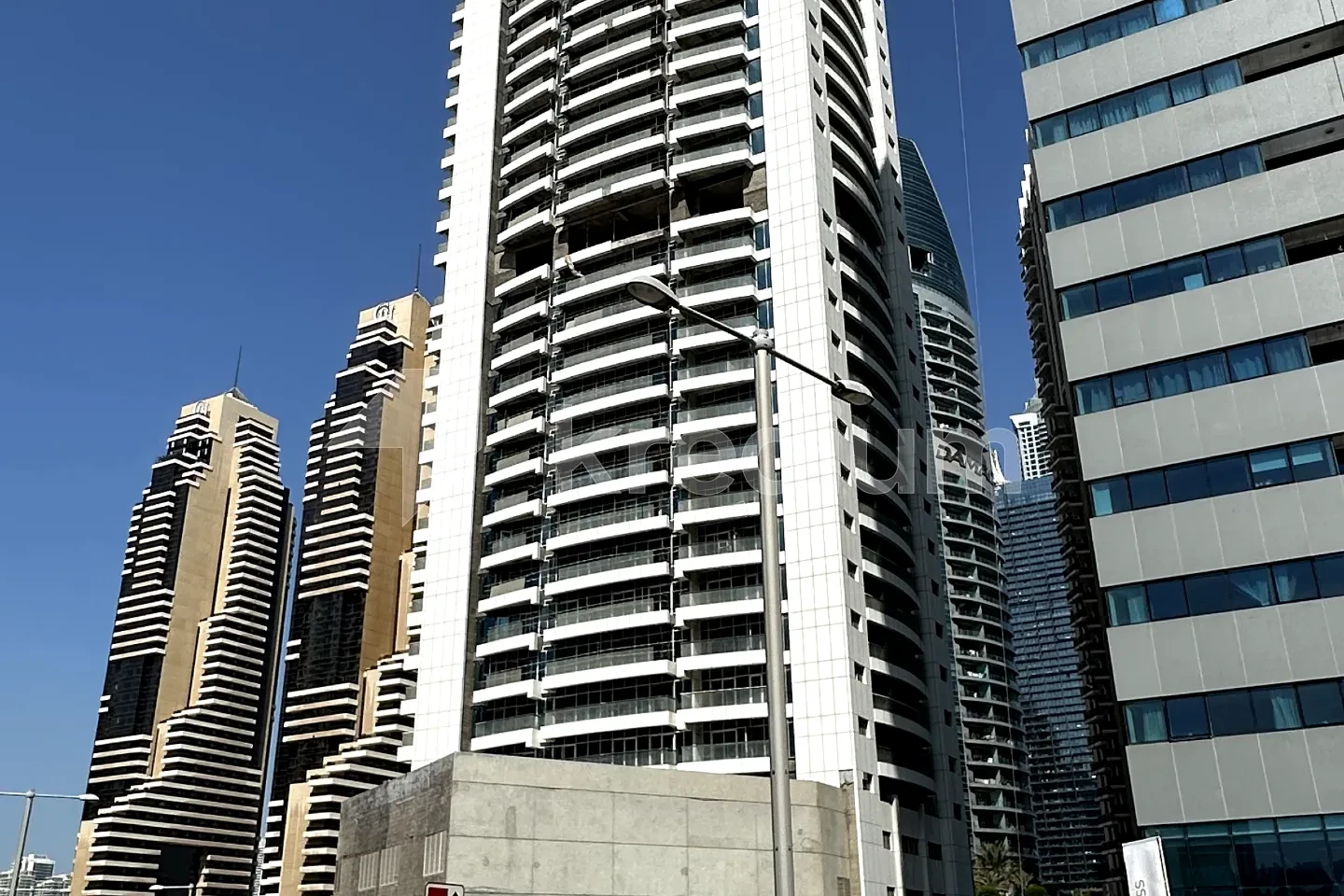 A group of modern towers