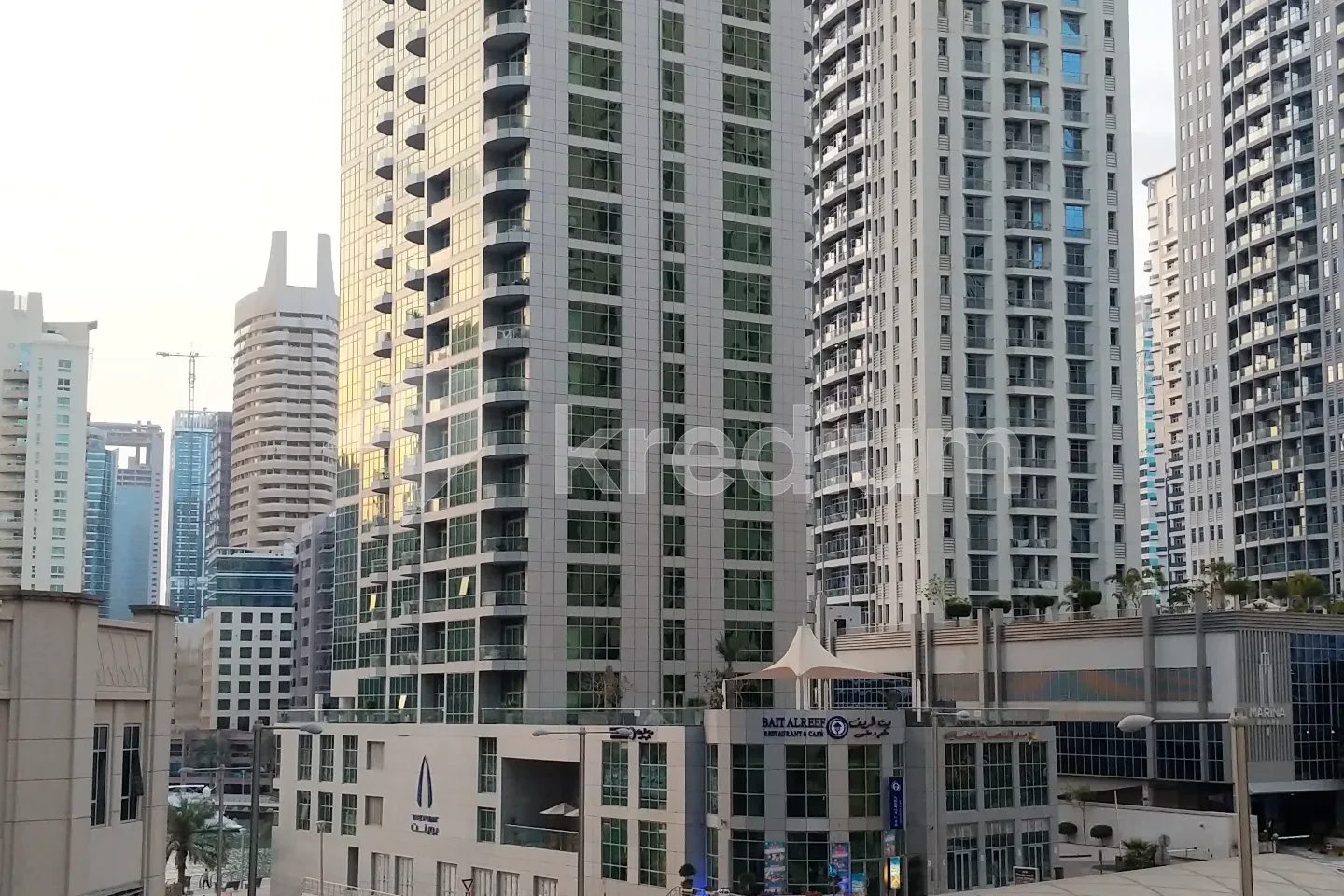 A group of high-rise modern residential buildings