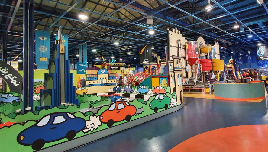 A play area for kids