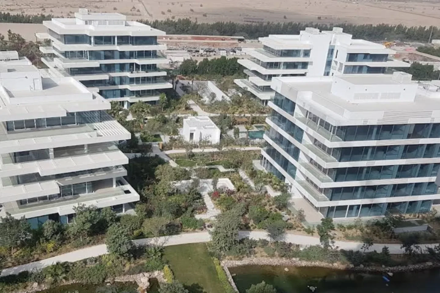 A gated community in Dubai.